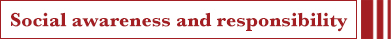 Social awareness and responsibility