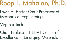 Intersections-Incubators for Innovation by Roop L. Mahajan (Thapar Chair Professor for Emerging Materials; Virginia Tech, USA)