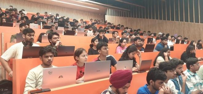 Lecture hall session