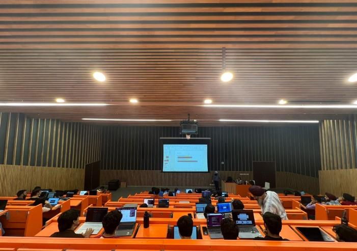 Auditorium presentation