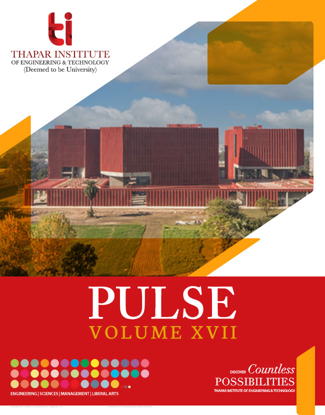 Thapar Institute - Pulse Volume VIII | Taking Knowledge Beyond Borders | Bringing Quality Education